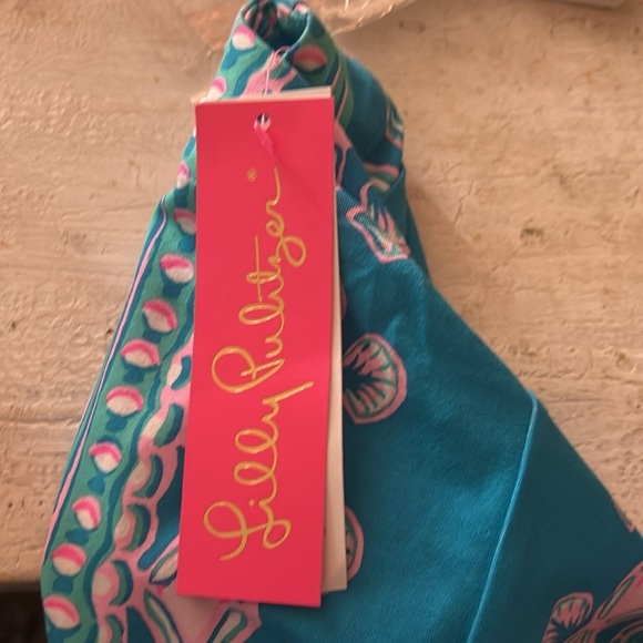 NWT Lily Pulitzer Tana Dress UPF 50 T Shirt Dress Vacation Beach Cruise Coastal - Picture 9 of 10